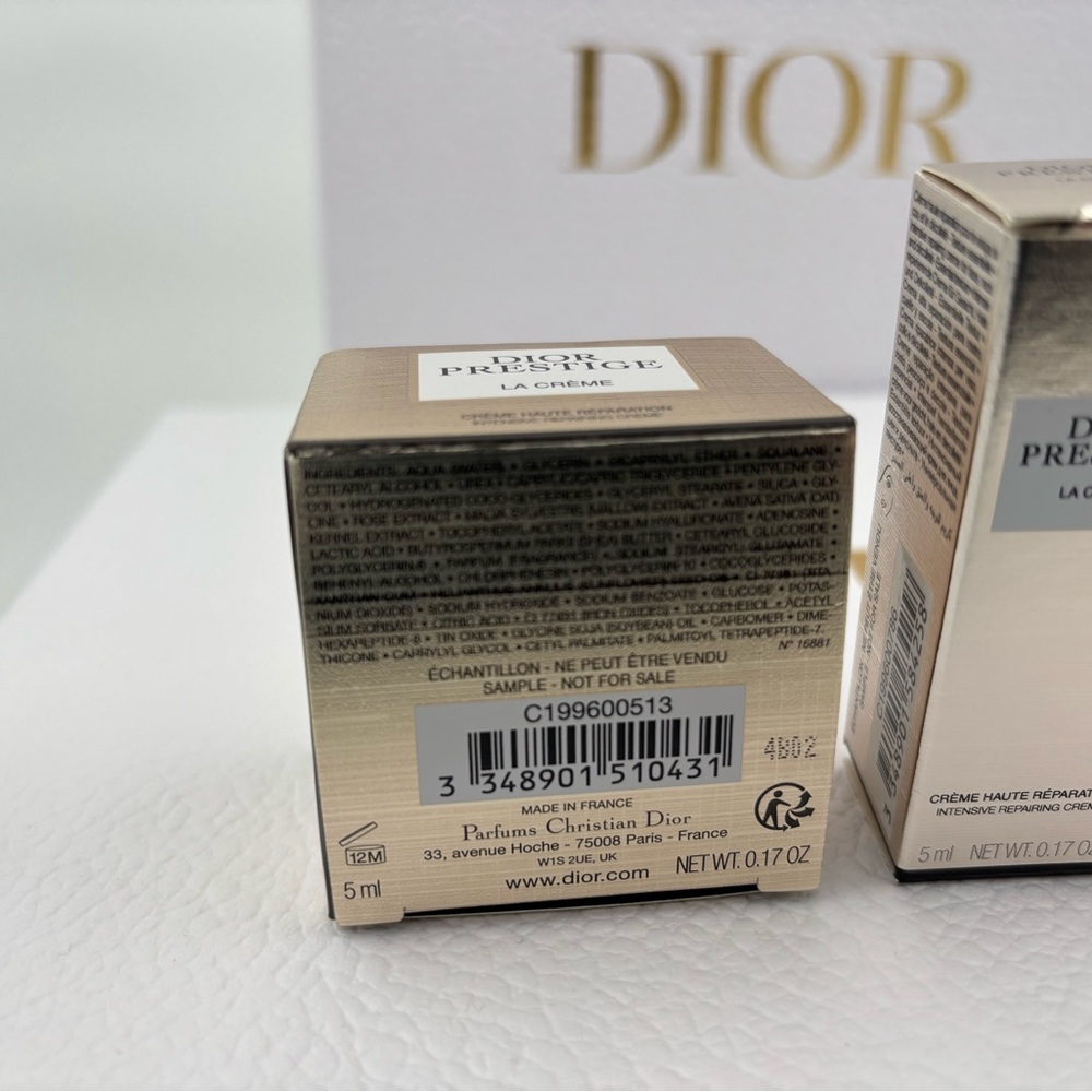 NWT Dior Capture Totale Serum Prestige La Creme skincare 5pcs deluxe mini travel - Picture 3 of 6